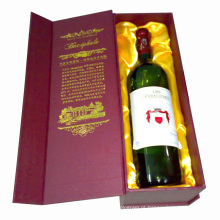 Caixa de vinhos de luxo para embalagem e coleção (W21)